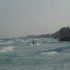 The Gulf whitecaps crashing on land